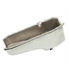 Summit Racing G3501 Oil Pan Steel Chrome Plated 4 qt. Chevy Small Block Each Chevrolet Impala