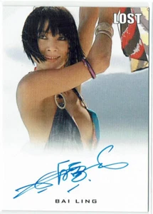 Lost Relics 2011 Rittenhouse Auto Autograph card Bai Ling as Achara - Picture 1 of 2