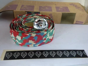 CINTA DE CORCHO CINELLI PARA MANILLAR - COLORES SALPICADOS - NUEVO EN CAJA - Imagen 1 de 5