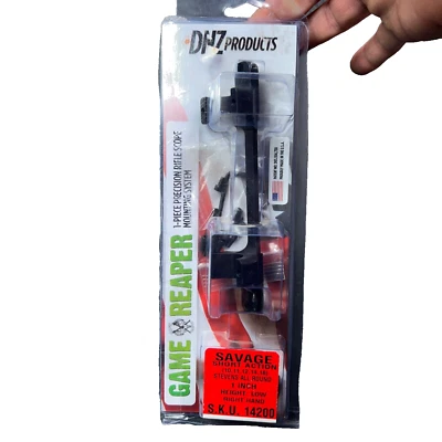 DNZ Products 14200 Savage Short Action Round Reciever Low Black 10 110 - Image 1 of 4