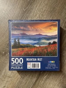 Mountain Mist Puzzle Jigsaw Puzzles 500 Pieces for Family by Page Publications - Picture 1 of 3