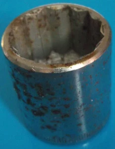 1/2BS 7/16W AB820 Britool Socket 3/8 Drive 12 Point Made in England - Picture 1 of 1