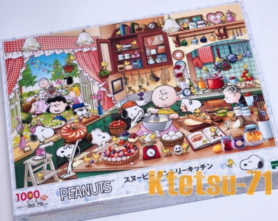 Rompecabezas Peanuts Snoopy Country Kitchen 1000 piezas Época 12-616s Foto 1 de 4