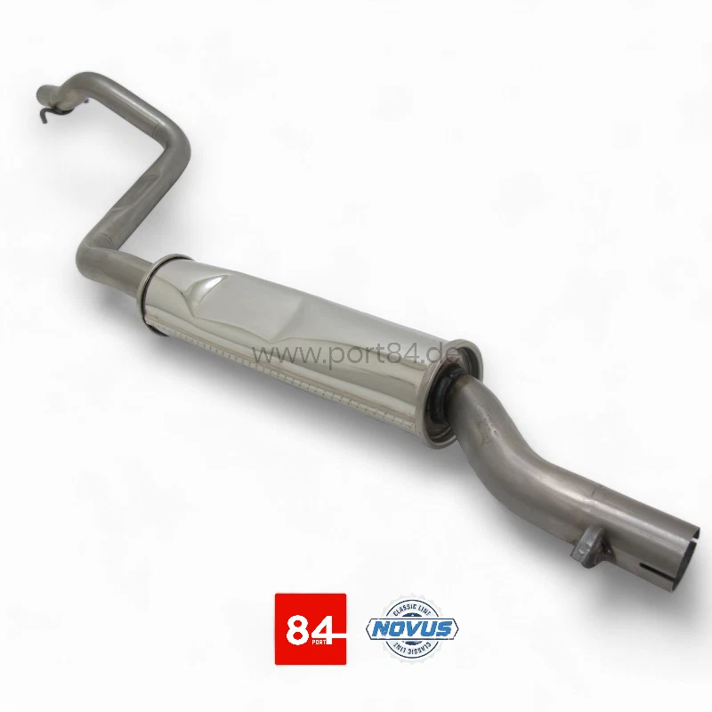 VW Golf I Type 17 1.6 1.8 Gti 1.6 Td Silencieux " Ligne Classique " Acier - Photo 1/1