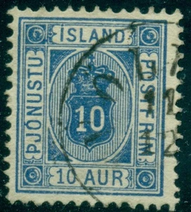 ICELAND VOLLUR (R4) on10aur Official (#O12 - $150.00) - Picture 1 of 1