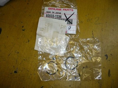 2 x circlip clip piston kawasaki 92033-1336 kx 250 2003 2008  - Imagen 1 de 2