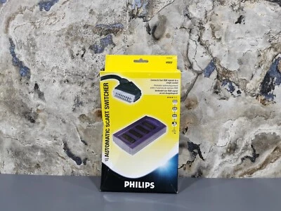 Philips Four Way Automatic Scart Switcher.  DVD, VCR, Camcorder, Satellite Rec - Image 1 of 2