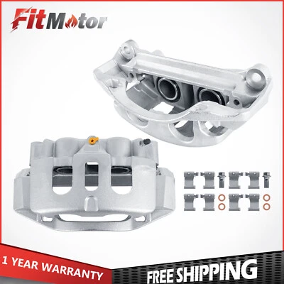 Kit de pinzas de freno laterales traseras para 11-19 Chevy Silverado GMC Sierra 2500 3500HD Foto 1 de 4