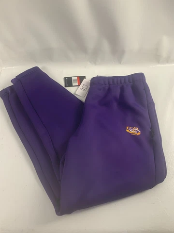 Nike LSU Tigers Team Therma Heavy Pant Men's Large CI4461 Purple Pockets Cover