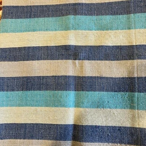 Bolé Road Textiles for Pottery Barn Handwoven Ethiopian Bathmat #6771 - Picture 1 of 3