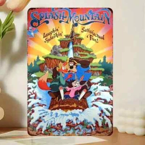 Big Thunder Mountain Railroad Frontierland Metal Tin Sign, 8x12 inches Wall Art - Picture 1 of 3