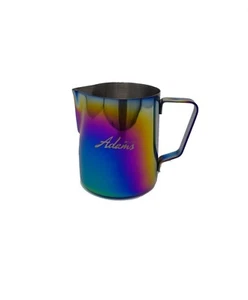 Rainbow Colourful Stainless Steel Espresso Milk Frothing Pitcher-TRACKED SERVICE - Picture 1 of 8