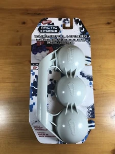 Wham-O Arctic Force Snowball Maker 3 Mold Tool Toy New In Package Blue White - Picture 1 of 4