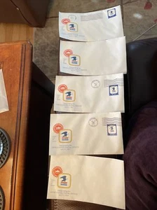 Briefumschlag Einweihung US Postal Service, 1. Juli 1971 (5 im Set) - Bild 1 von 5