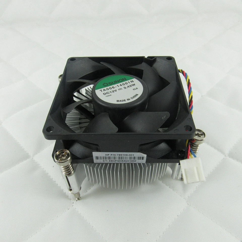 HP ProDesk 400 G3 MT (Micro Tower) Heatsink & FAN 799108-001 - Image 1 of 1