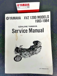 Genuine Yamaha XVZ1200 Models '83-84 Service Manual LIT-11616-XV-13 - Picture 1 of 4