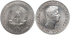 Deutschland - DDR 10 Mark Gedenkmünzen 1966-1990 - Versch. Jahre
