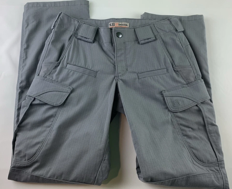 Брюки тактические Stryke 511 женские размер 4 серые эластичные рипстоп универсальные грузовые - Изображение 1 из 4