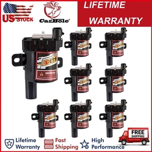 8X High Performance Ignition Coil Pack For Chevy Silverado GMC 4.8 5.3 6.0 UF262 - Picture 1 of 15