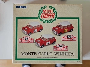 CORGI TOYS * MINI COOPER * GANADORES DE MONTE CARLO * EMBALAJE ORIGINAL * 1992 - Imagen 1 de 2