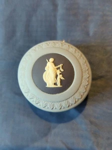 Wedgwood Jasperware blau Schmuckschatulle einwandfrei unbenutzter Zustand - Bild 1 von 7