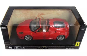 1/18 Ferrari F430 Spider Red Hot Wheels G7222 Mini Car - Bild 1 von 1