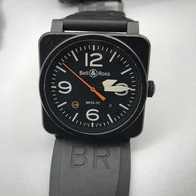 Bell and Ross watch br-03-92 Orange  CA Limited Edition 11/500 - Image 1 of 4
