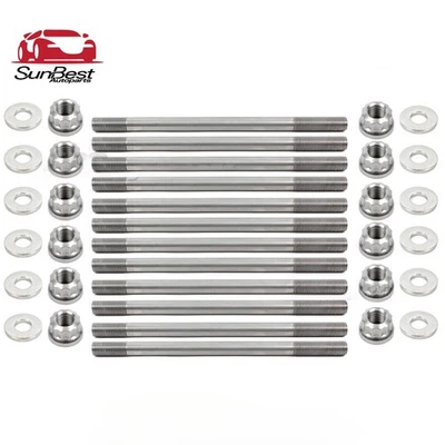 for 96-09 Subaru Impreza WRX STi 2.0 2.5 EJ20, 25 High Performance Head stud Kit Foto 1 de 4