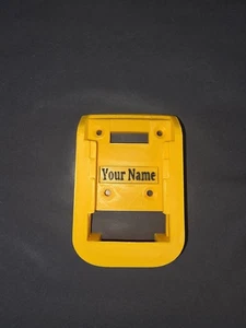 Personalised Dewalt battery holder 18v/54v - Picture 1 of 7