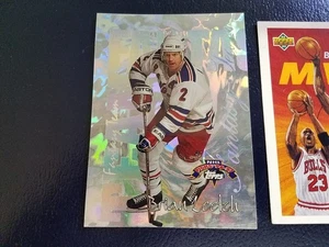 Brian Leetch New York Rangers 1996 Topps FANTASY TEAM OVERSIZE WOW - Picture 1 of 2