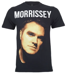 Morrissey T Shirt Face Photo Official New Black S M L XL XXL - Picture 1 of 10