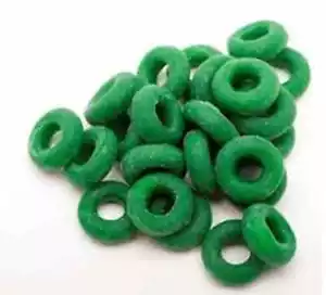 Castrating Bands Elastrator Rings 10ct Green Donuts Calves Goats Sheep Lamb - Picture 1 of 1
