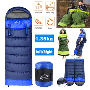Schlafsack Outdoor Winter Camping Schlafsäcke Wasserdichte Mumienschlafsack - Bild 1 von 42