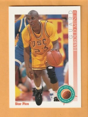 Harold Miner USC Trojans 1992 Star Pics #84 - Image 1 of 2