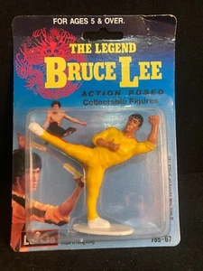 Vintrage BRUCE LEE THE LEGEND ACTION POSED COLLECTIBLE FIGURES LARGO TOYS 1983 - Picture 1 of 1