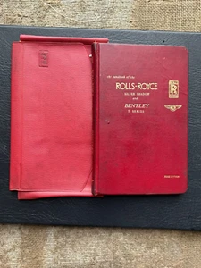 1967 Rolls Royce Silver Shadow Bentley T Motor Car Owners Handbook Manual Pouch - Picture 1 of 4