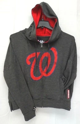 MLB Washington Nationals Women's M Powerplay Hoodie Touch by Alyssa Milano 530 - Image 1 of 3