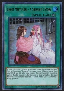 Yugioh Ghost Meets Girl - A Shiranui's Story SAST-EN063 Ultra Rare Unlim - LP - Bild 1 von 2