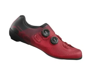 SHIMANO SH-RC702 – ROAD CYCLING SHOES – CARDINAL RED – FREE US SHIPPING  - Picture 1 of 7