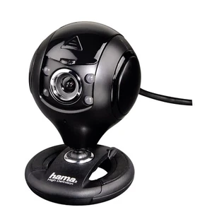 Webcam Hama HD Protect avec microphone DEL 720p USB 2.0 PC portable - Photo 1/10