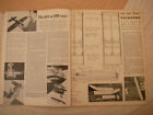 Modellflugzeug Pläne von Pasadena mit Originalmagazin Juni 1963 A2 Glider