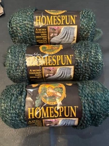 LOT OF 3 Lion Brand Homespun Yarn 327 Plantation Dye Lot 97652.03 USA - Picture 1 of 5