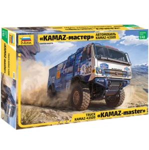 Zvezda 43005 Kamaz Rallye-Truck 43509 Maßstab 1:43 Kit - Bild 1 von 1