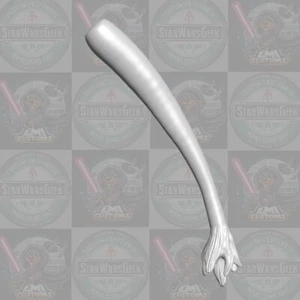 Tera Sinube Jedi custom tail for 1:6 1:10 1:12 & 1:18 Star Wars action figures - Picture 1 of 1