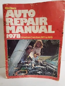 Chilton Repair Manual 1978 American Cars 1971-78 - Bild 1 von 10