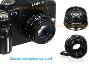 35mm f1.6 APS-C MC MFT M43 Lens for Olympus E-M1 E-M5 II E-M10 E-PM2 E-PL7 - Picture 1 of 10