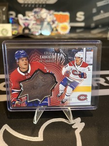 2021-22 UD extended series cole caufield spx finite rookies /2999