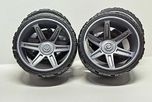 K'NEX Tires Replacement Pieces Lot of 4 - Picture 1 of 2