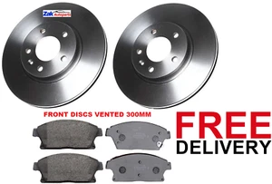 FOR VAUXHALL ZAFIRA TOURER 2011-2016 FRONT DISCS AND PADS * BRAND NEW * - Picture 1 of 1