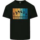 Wakeboarder Water SPORTS Wakeboard Męska bawełniana koszulka t-shirt